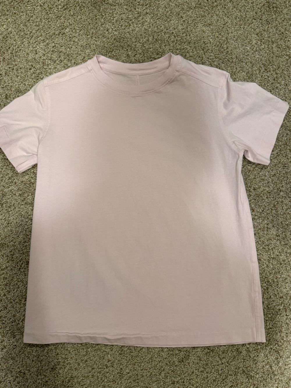 Lululemon Women’s All Yours Organic Crewneck tshirt size XS pink